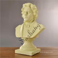 Stone Beethoven Bust Statue For Indoor Decoration